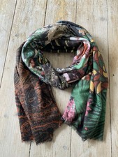 Desigual Schal schwarz/bunt