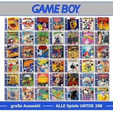 GB Game Boy Classic Spiele-Wahl [?⚠️ nur Modul] ALLE Games UNTER 20€ ⬇️2️⃣0️⃣?