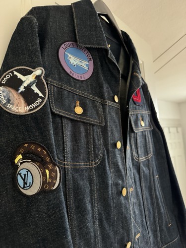 Louis vuitton jeansjacke - louis, lv