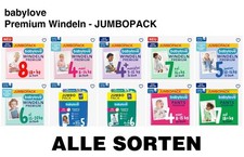 babylove Windeln Premium - Jumbo Pack - verschiedene Größen