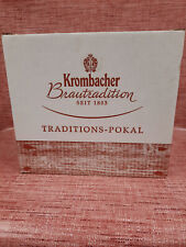 Krombacher Brautradition Pokal 6x 0,3 l Bierglas Pokal Gastro 