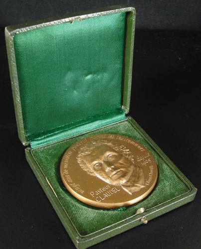 Médaille pasteur claudel - pasteur,