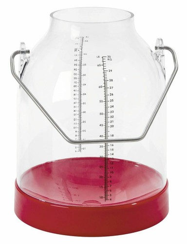 Melkeimer liter mit skala - 30,