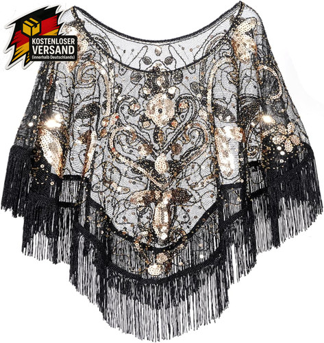 Damen umschlagtuch stola mit - stola,