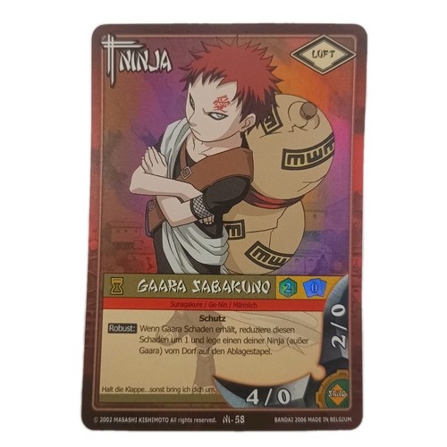 Naruto tcg gaara sabakuno - naruto,