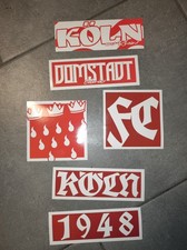 1.FC Köln 6 Aufkleber Sticker