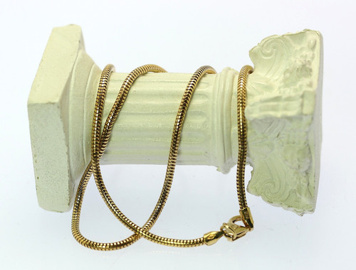 Schlangenkette in 14 kt - ♦♦,