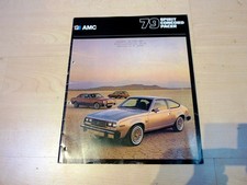 AMC USA Prospekt 1983 AMX SPIRIT CONCORD PACER Passenger Cars American Motors