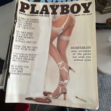 Playboy Magazine August 1978
