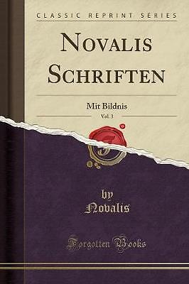 Novalis schriften vol - schriften,, mit