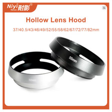 Metall Gegenlichtblende Hohl 37–58mm für Canon Nikon Fuji Sony Olympus