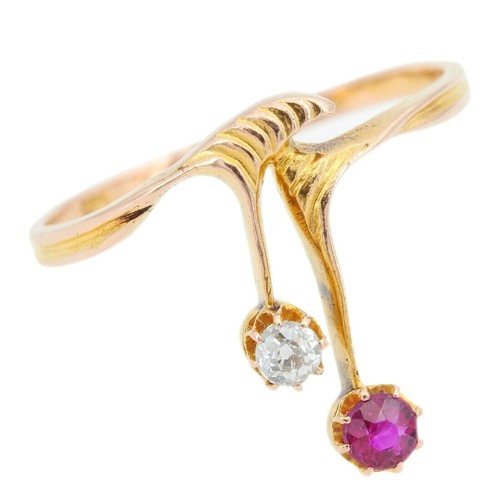 Zierlicher gelbgold 14k - zierlicher,