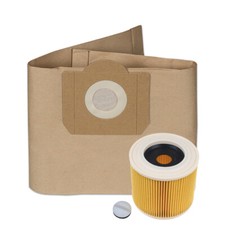 5 - 30 Beutel mit Filter geeignet für Kärcher MV 3, WD 3...Serie (LF 5)