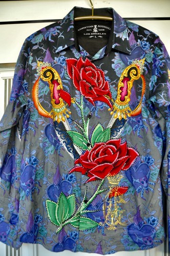 Herrenhemd christian audigier - herrenhemd,