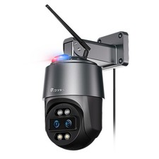 ctronics 4K 8MP überwachungskamera mit Dual-Objektiv Auto-Tracking 2,4/5GHz WIFI