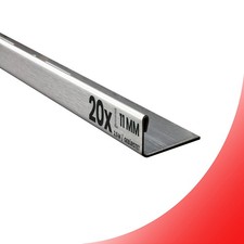 20x L-Profil Edelstahlschiene