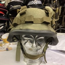 Original Gefechtshelm, Italien, Armee, Kevlar, kein Stahlhelm, mit Bezug