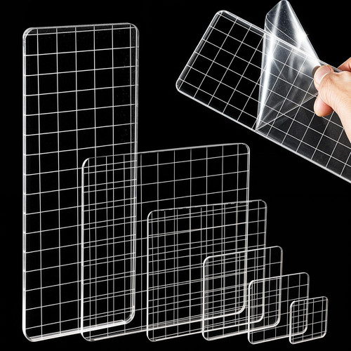 Acryl stempelblock mit - acryl-stempelblock,