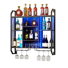 Weinregal Wand Mit LED-Licht