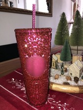 Starbucks Tumbler Thermobecher Cold to Go Pink-lila mit Logo 24oz NEU 