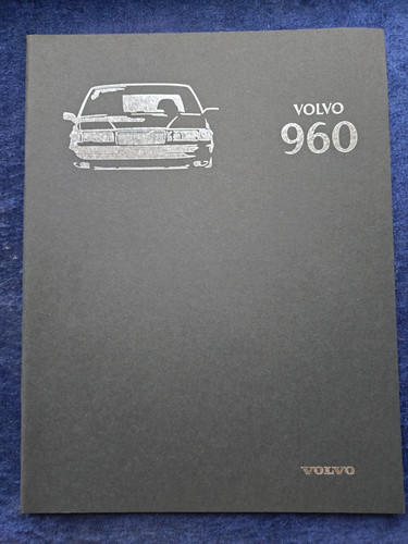 Volvo 960 prospekt 1996 - prospekt,