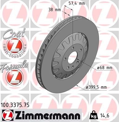 Zimmermann bremsscheibe - zimmermann,