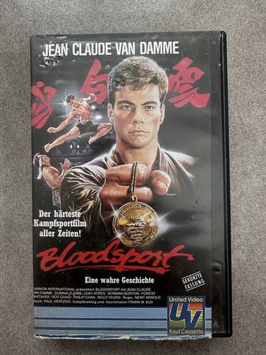 Bloodsport vhs jean - bloodsport, van