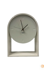 Kartell Air du Temps Tischuhr Standtischuhr Uhr Wecker Kaminuhr Reiseuhr Weiß874