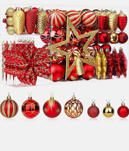 106 tlg baumschmuck set - 106-tlg., baumschmuck-set