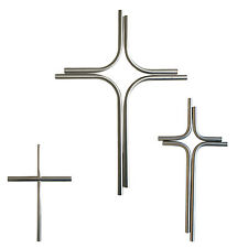 Wandkreuz Edelstahl