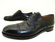 Ed Meier Peduform Budapester Business Halbschuhe Herren Schuhe Leder Gr.42