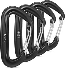 Aluminiumkarabiner 12KN für