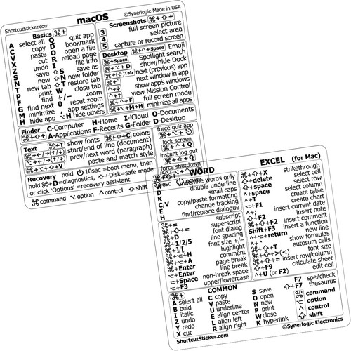 Mac word excel - sets), +