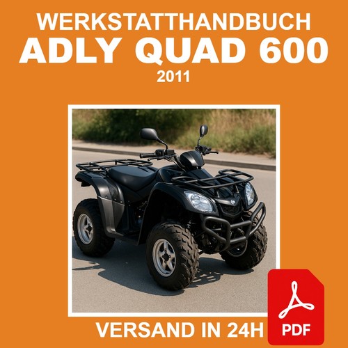 Werkstatthandbuch adly quad - adly,