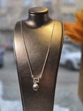 Schoeffel Collier Weissgold mit Brillantbesatz und Tahiti Perle [ 067066 ]