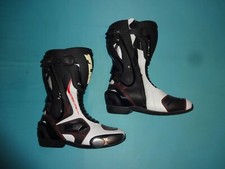 FLM Motorradstiefel Gr 41 Neuwertig Motorrad Schuhe Stiefel Polo Neuwertig