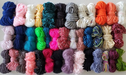 Bunte wollreste restwolle - bunte,