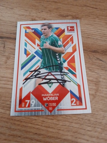 Match attax signiert