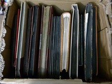 Flohmarktfund - Große Kiste mit alten Fotoalben von 1880 - 70er Jahre