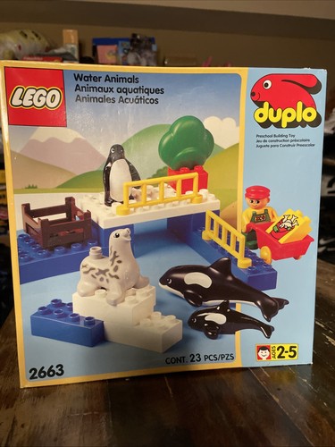 Lego 2663 duplo zoo - zoo, water