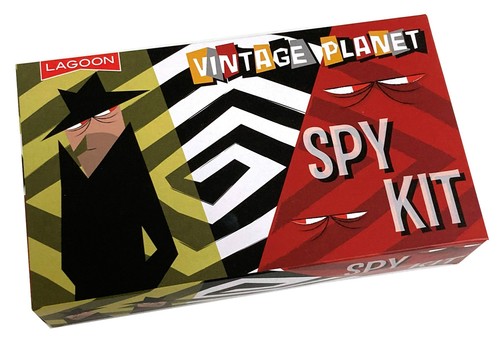 Vintage planet spy kit - vintage, neuheit