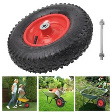 Schubkarrenrad mit Achse