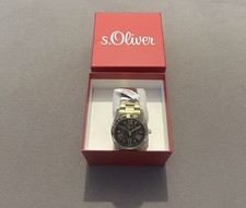 s.Oliver Damen Armbanduhr Gold