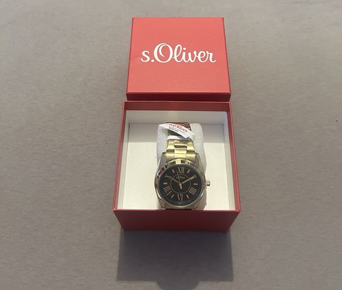Oliver damen armbanduhr - s.oliver, gold