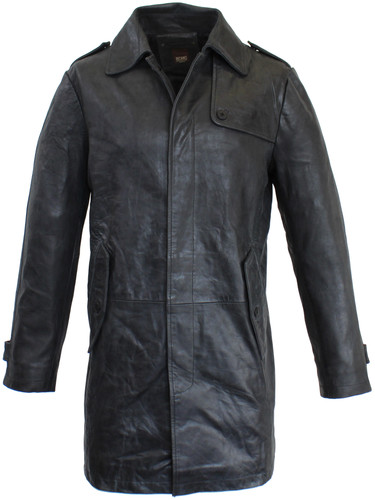 Herren ledermantel gehrock - herren,