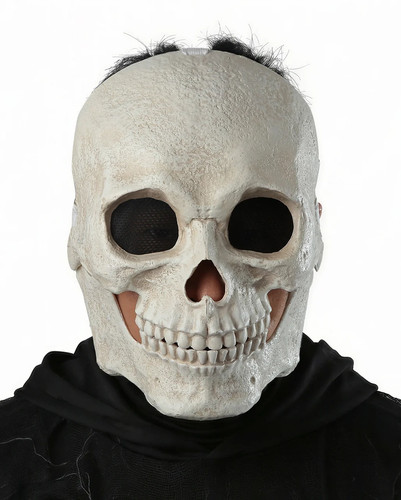 Totenschädel maske mit - totenschädel,