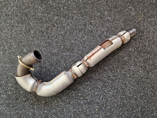 700 MXU orig. Auspuff Krümmer mit Hitzeschutzblech KYMCO ATV 4x4