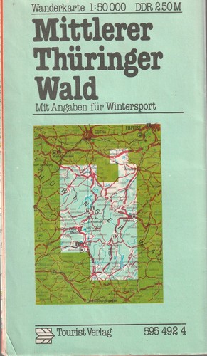 Wanderkarte 50 000 - 1,