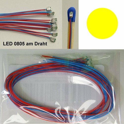 Stück smd led - 0805, gelb