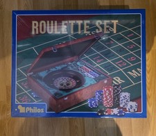 Roulette Set - Holzkassette -
